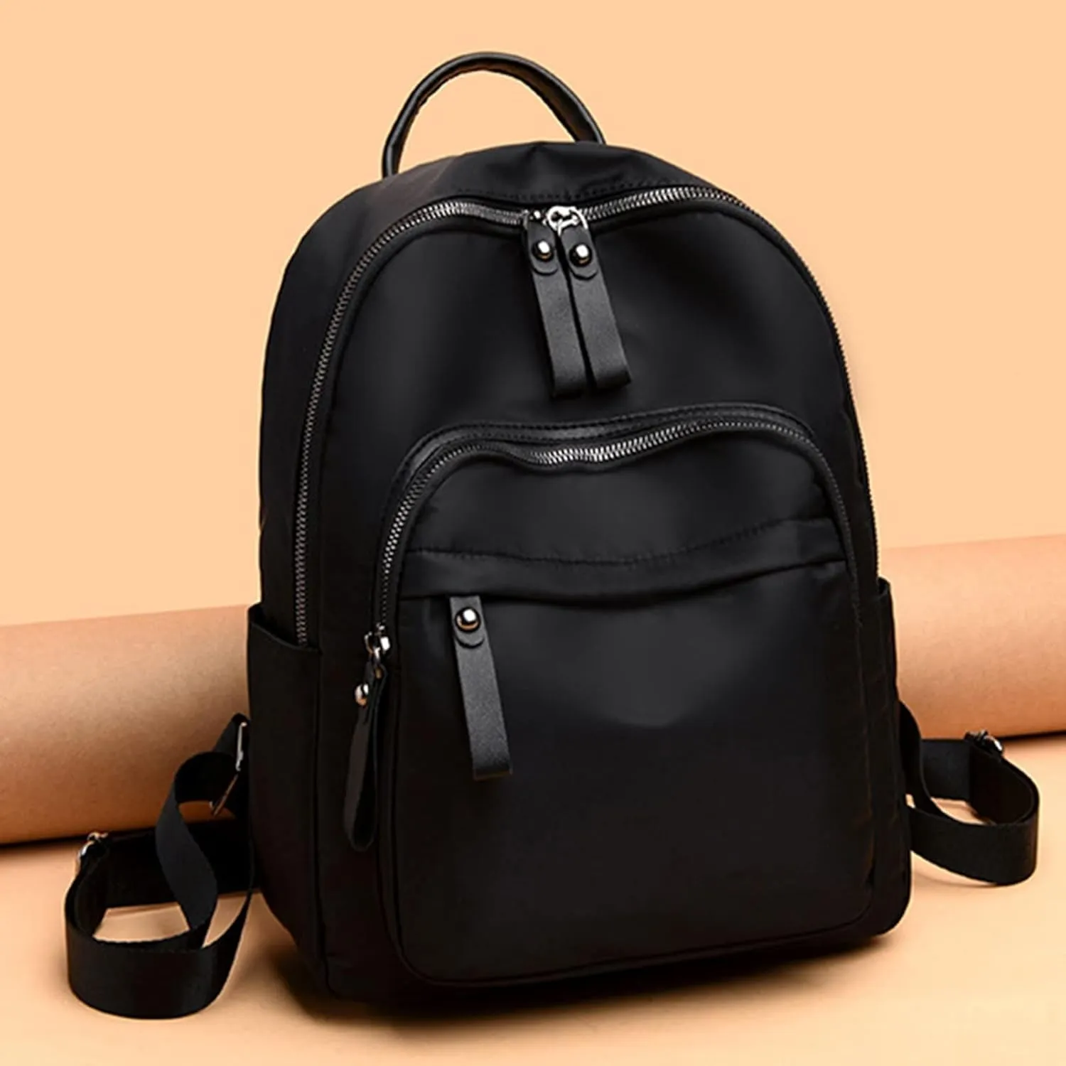 callmo Travel Backpack Women's Backpack Women's Shoulder Bag Casual Waterproof School Bag Daypack Small Girls School Bags Handbag Leather Elegant Daypack for Girls
