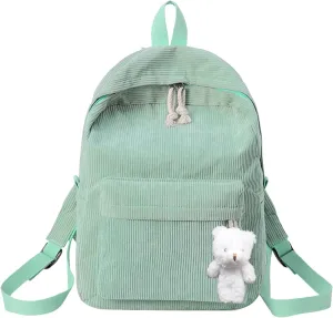 callmo Women's Grey Backpack, School Backpack, Casual Daypack, Waterproof City Backpack, PU Leather Backpack Bag with Cute Bowknot for Women, Girls, Ladies