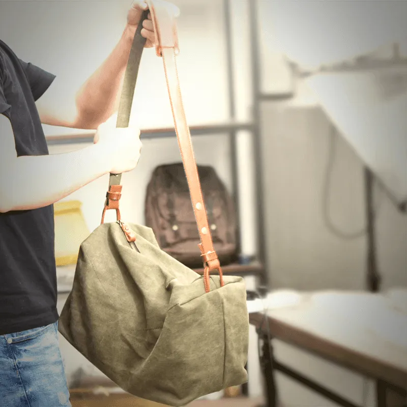 Canvas Crossbody Messenger Bag Men