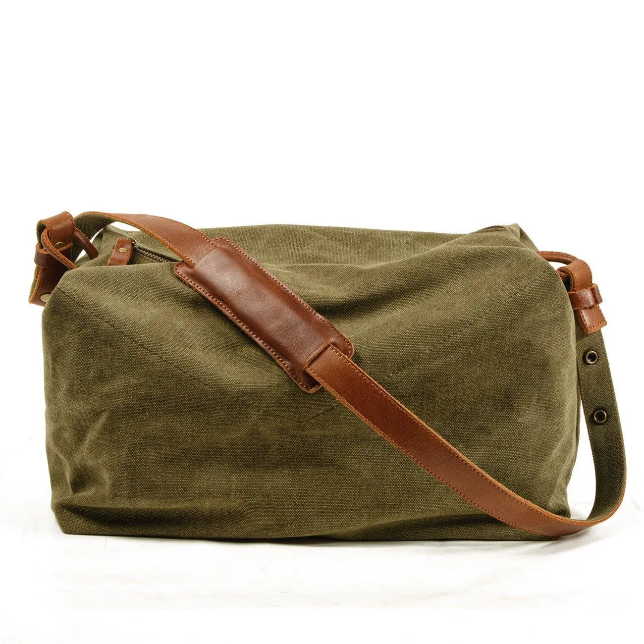 Canvas Crossbody Messenger Bag Men