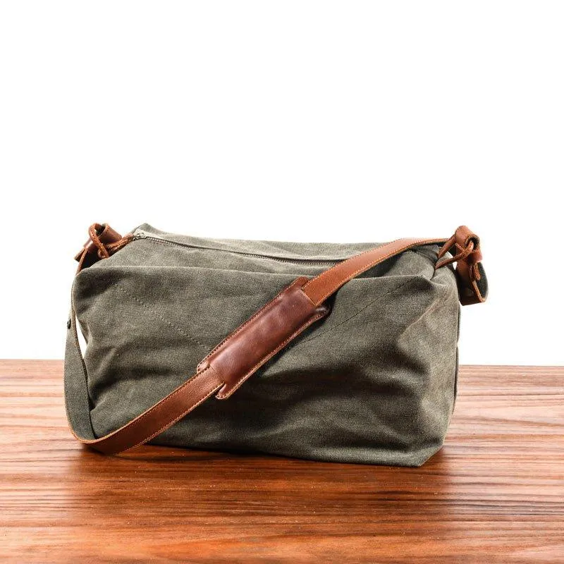Canvas Crossbody Messenger Bag Men