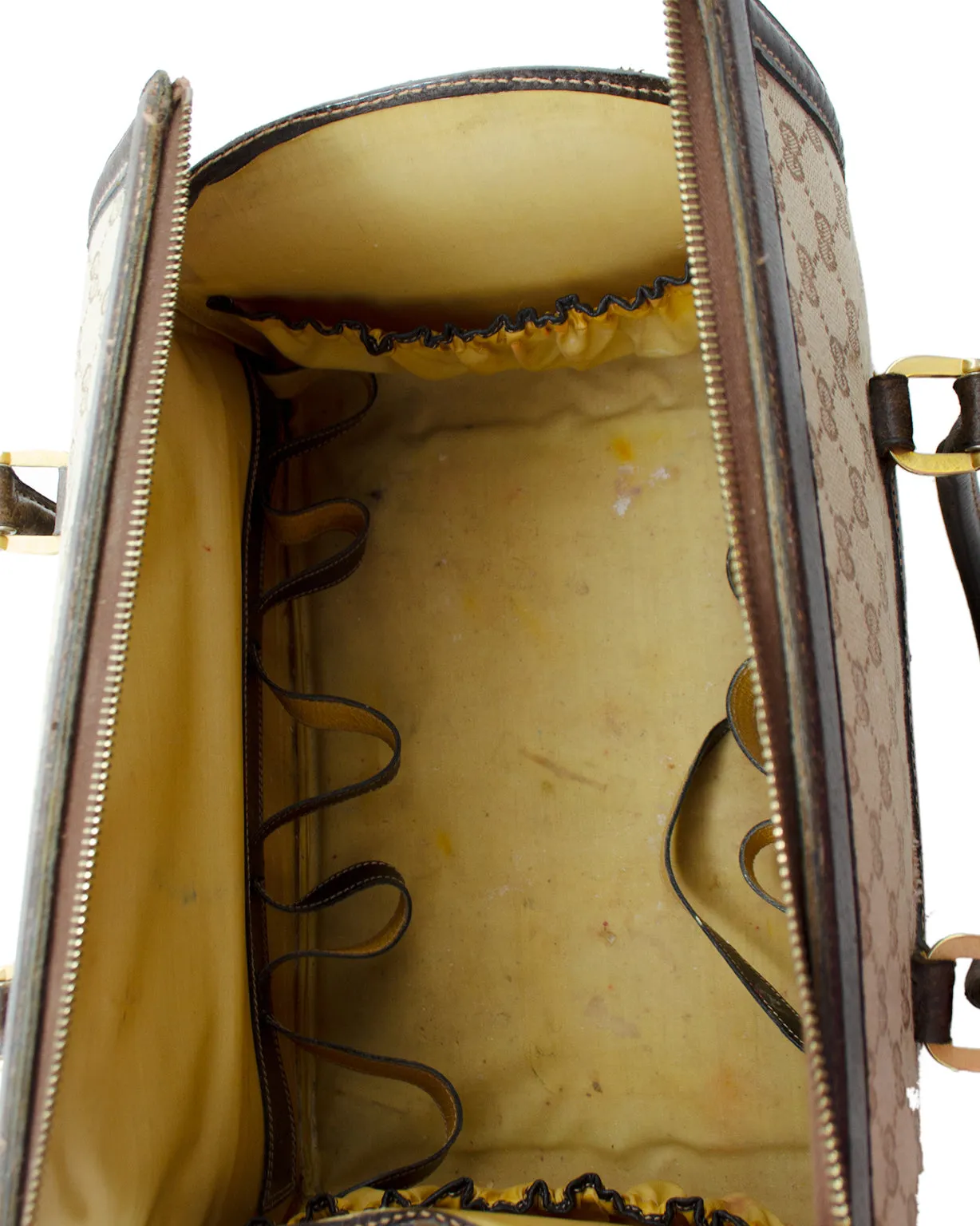 Canvas Monogram Hard Train Vanity Case