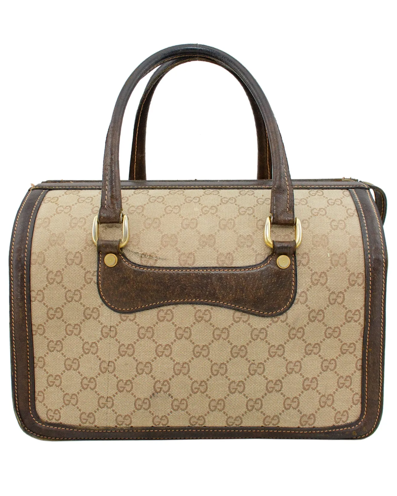 Canvas Monogram Hard Train Vanity Case