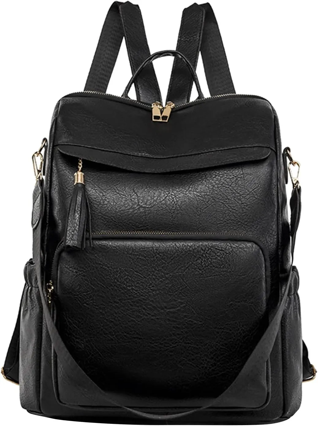 Carry on Backpack for Women Convertible Shoulder Bags with Wristlet for Work College Purse Necessities for Women