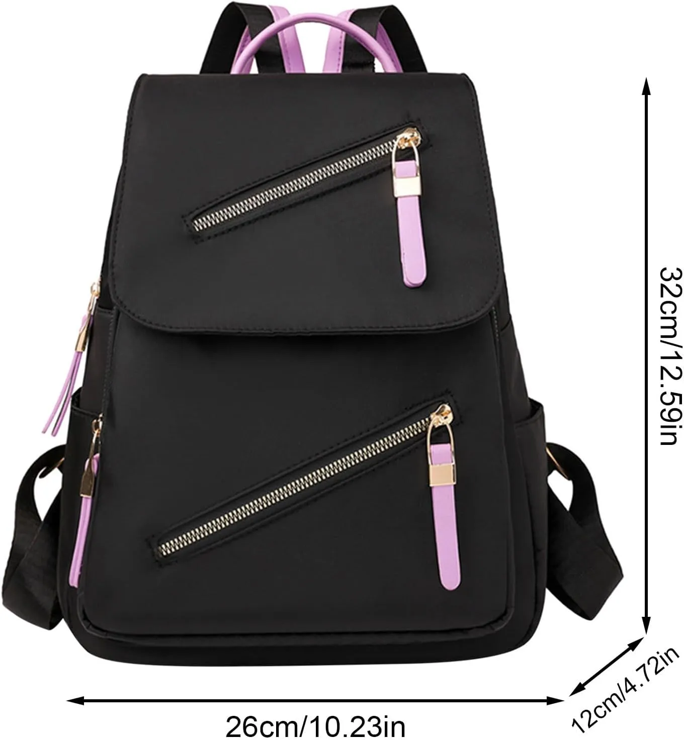 Carry on Backpack for Women Lightweight Casual Comfortable Shoulder Lunch Bags Fashion Faux Work Travel Handbags