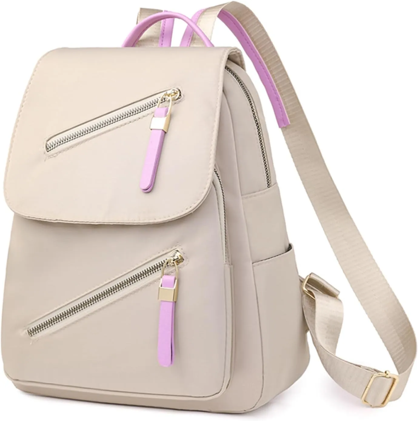 Carry on Backpack for Women Lightweight Casual Comfortable Shoulder Lunch Bags Fashion Faux Work Travel Handbags