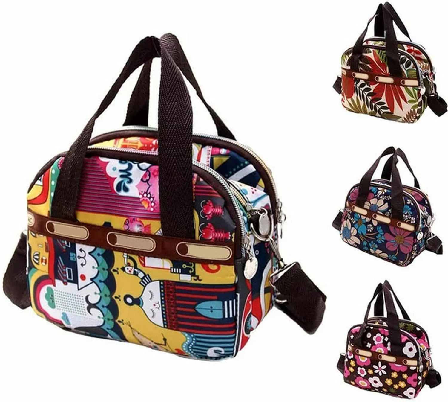 Carry On Backpack Women 2023 Summer New Printing Messenger Bag Fashion Shoulder Handbag