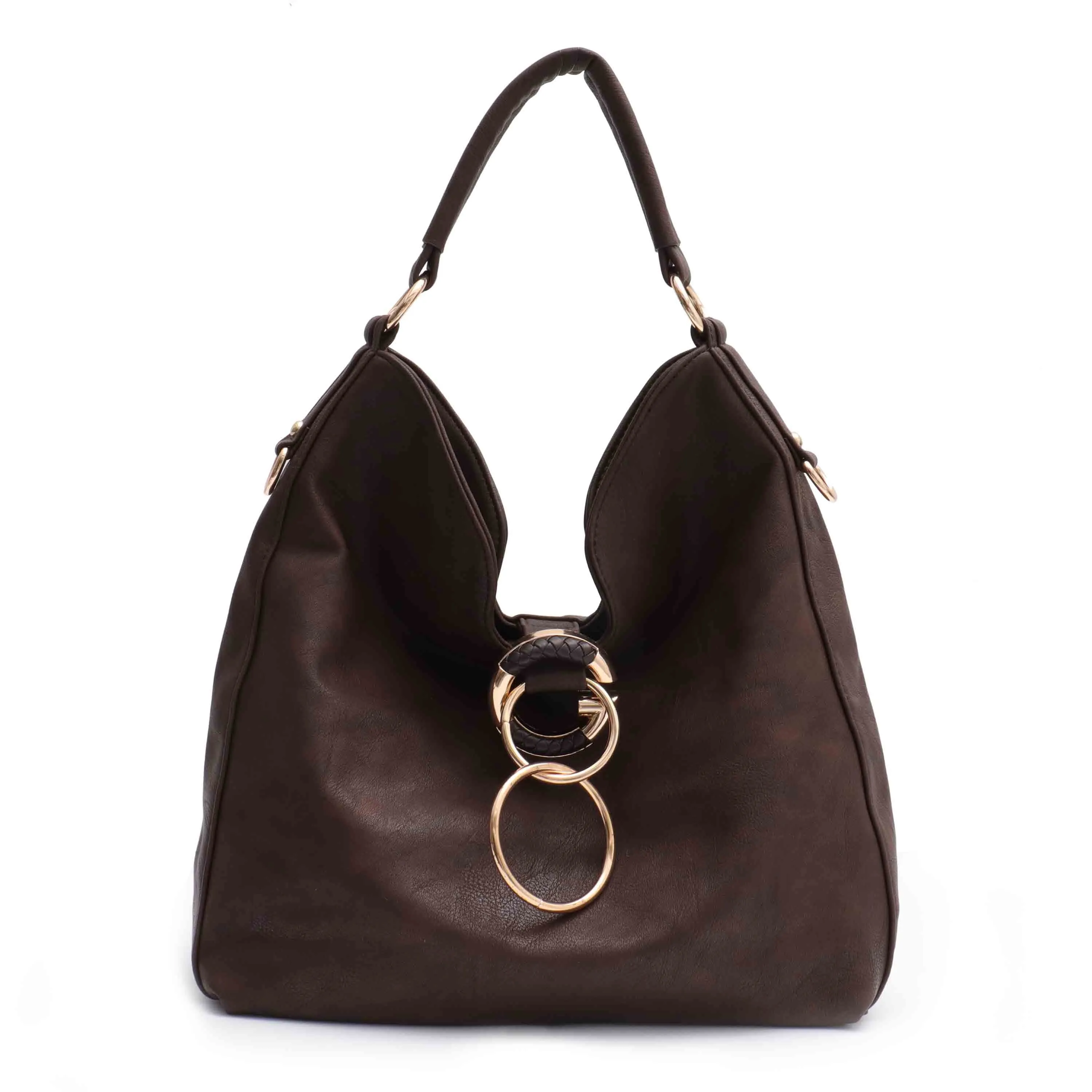 CEZIRA Large Hobo Bags Women Luxury Vegan Leather Shoulder Bags Soft High Quality PU Fashion Casual Ladies Handbags Cross body
