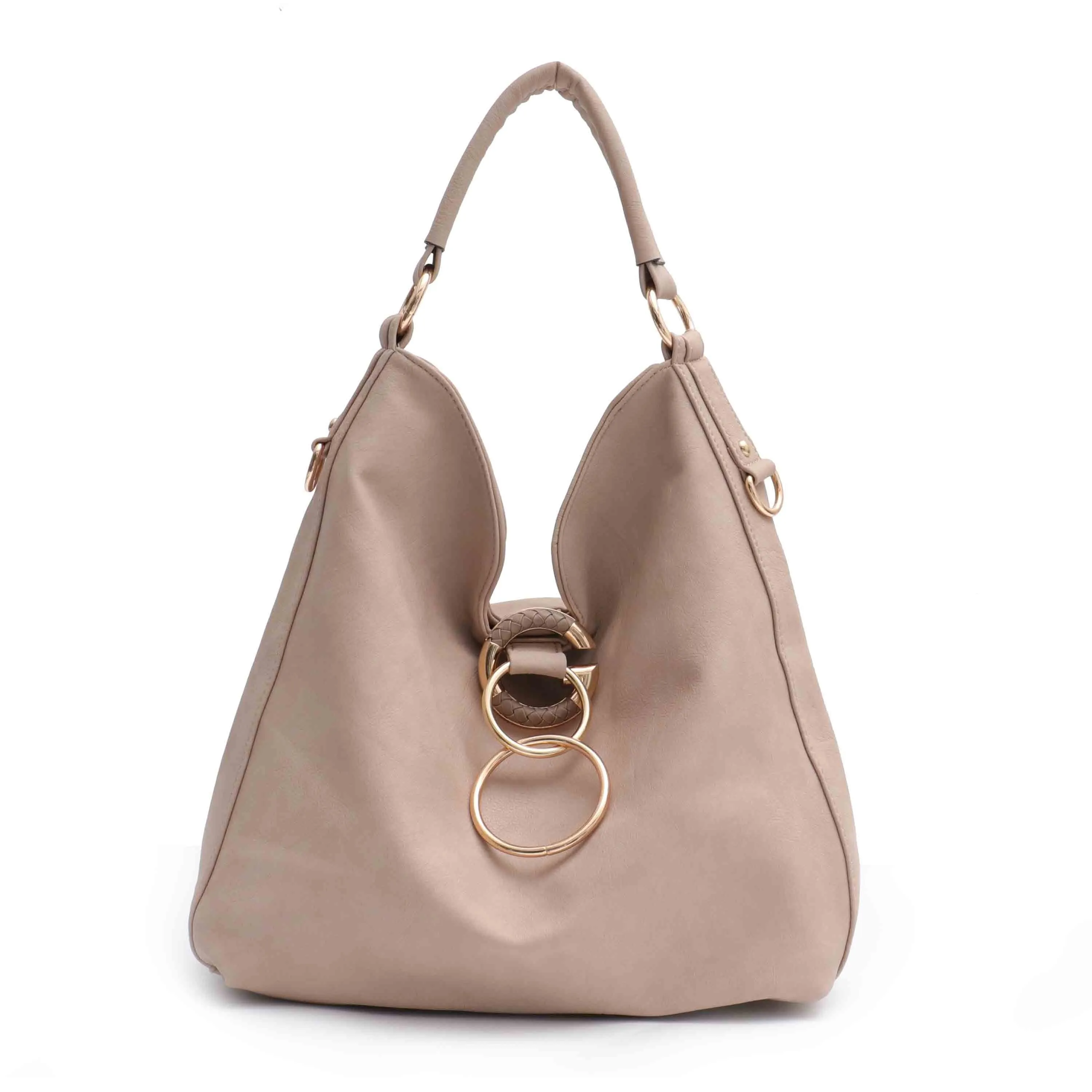 CEZIRA Large Hobo Bags Women Luxury Vegan Leather Shoulder Bags Soft High Quality PU Fashion Casual Ladies Handbags Cross body