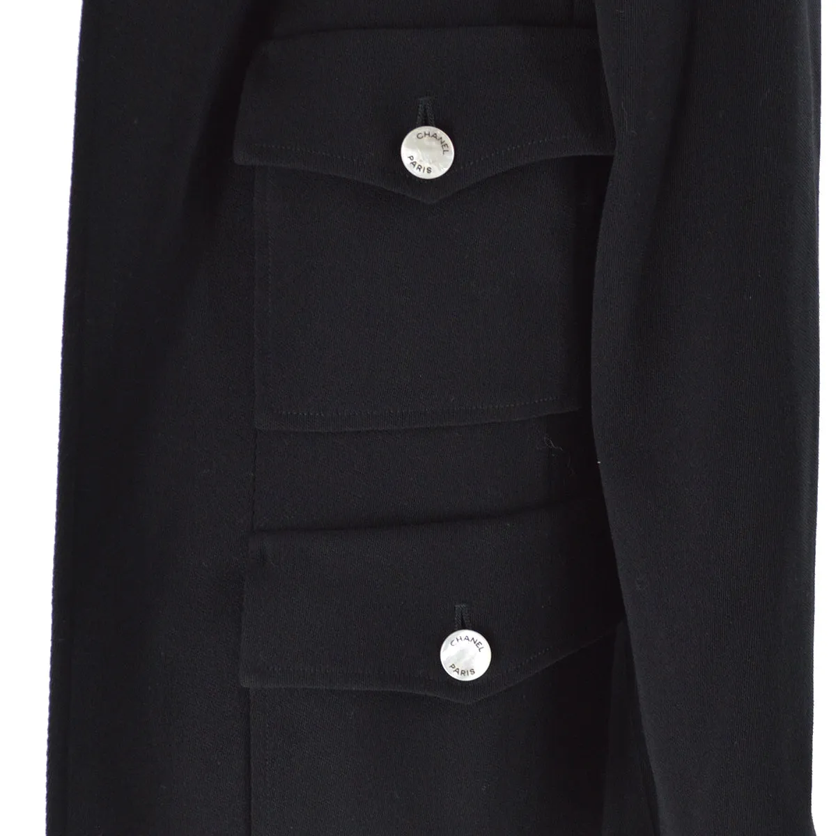 Chanel 1997 spring double-breasted wool jacket #40