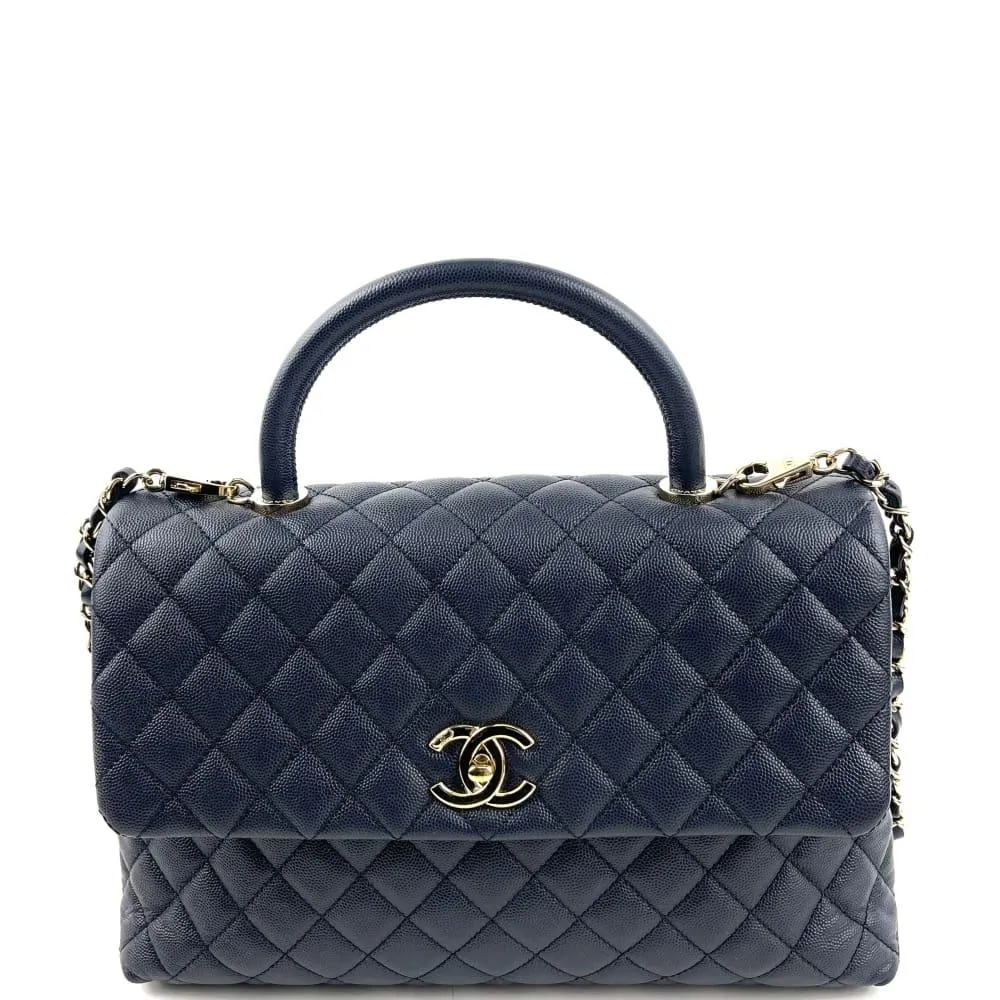 CHANEL 2020 Large Coco Handle Bag