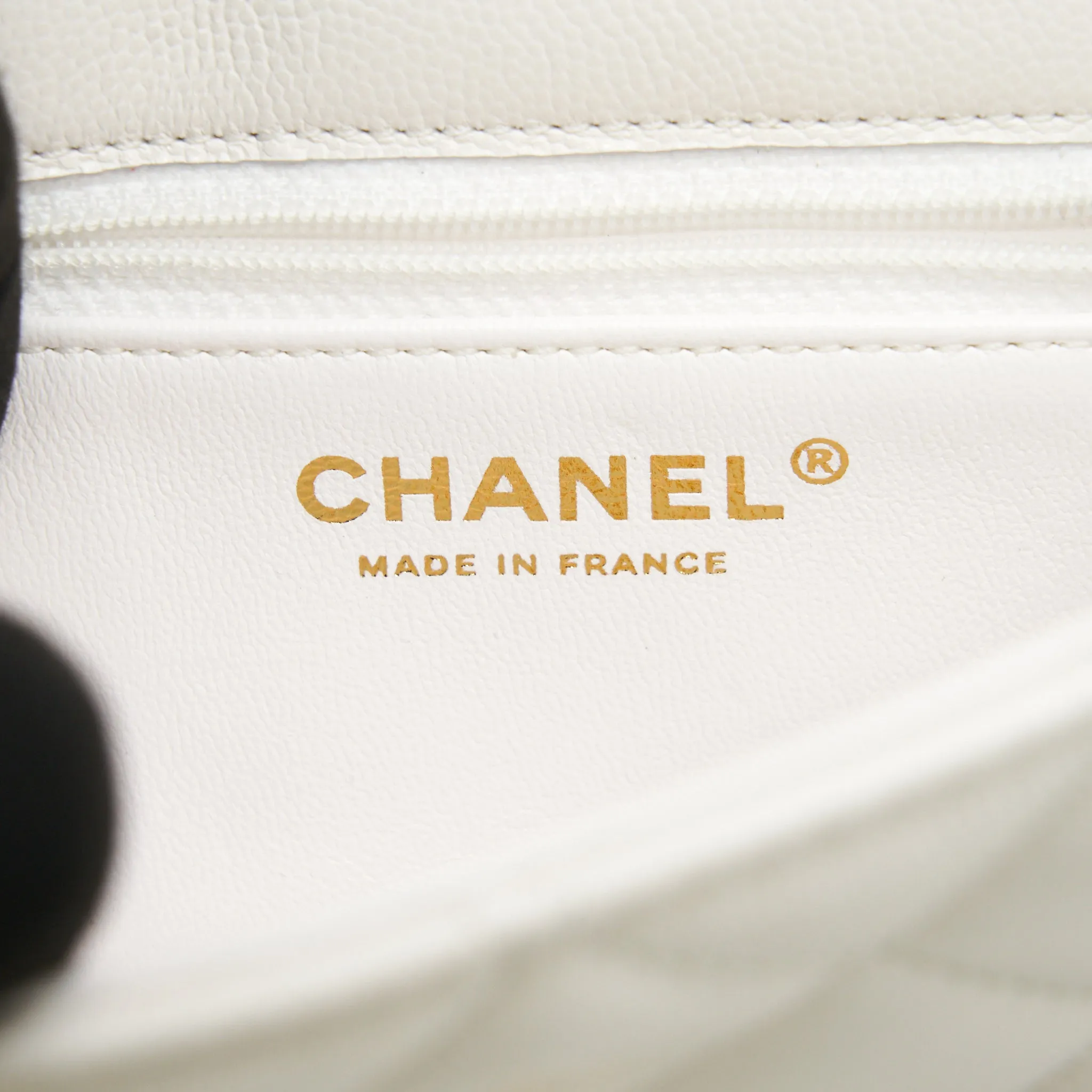 Chanel 2021 Square Flap Cross body White GHW serial 31