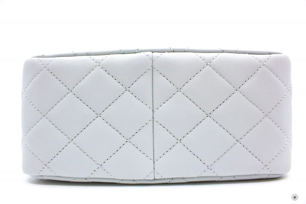 Chanel 23C Pearl Crush Hobo Ice Blue Calfskin Shoulder Bags Gbhw