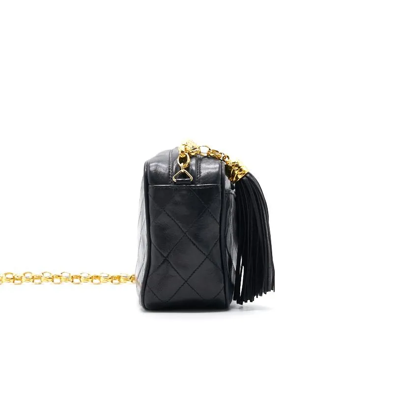 Chanel 24k Gold Vintage Camera Bag