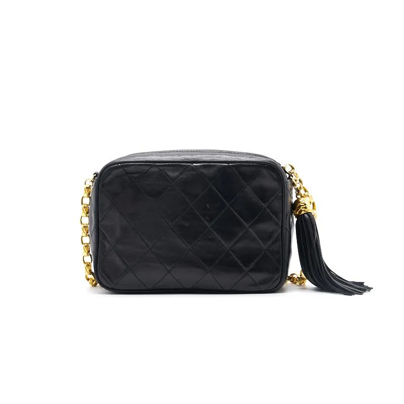Chanel 24k Gold Vintage Camera Bag
