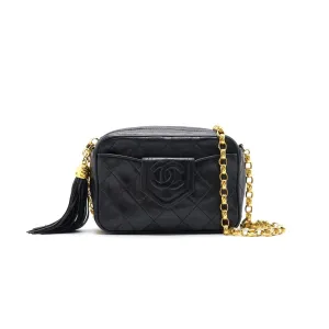 Chanel 24k Gold Vintage Camera Bag