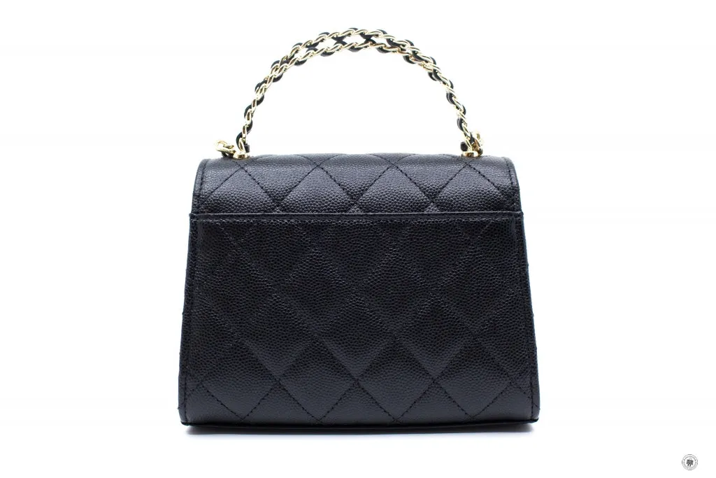 Chanel AP3237 B10307 94305 Clutch With Chain Black   94305 Calfskin Shoulder Bags Ghw