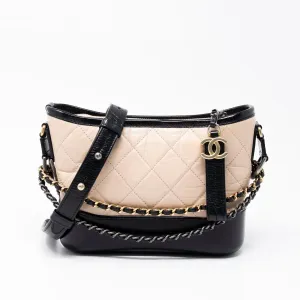 Chanel Beige Small Gabrielle Hobo