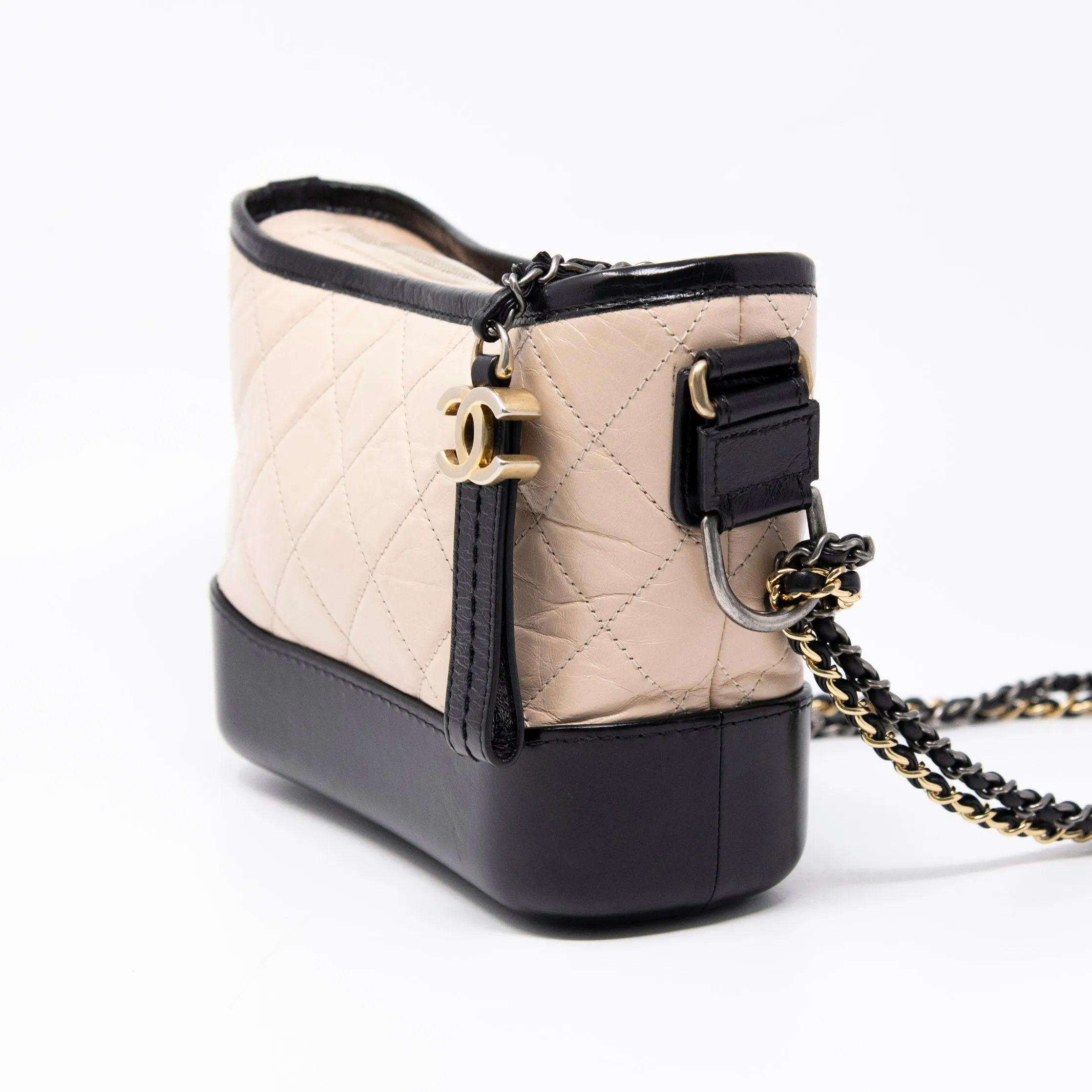 Chanel Beige Small Gabrielle Hobo