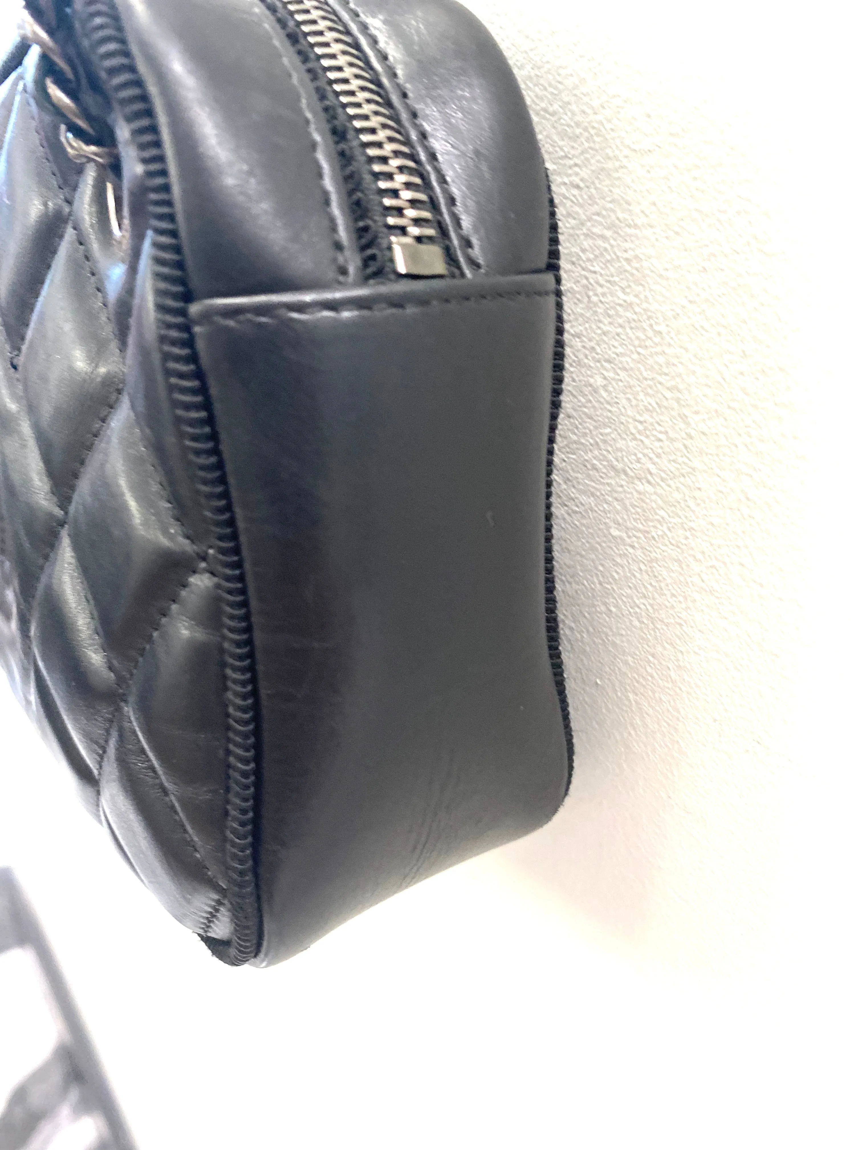 CHANEL CALFSKIN QUILTED LEATHER BALLERINA CAMERA BAG
