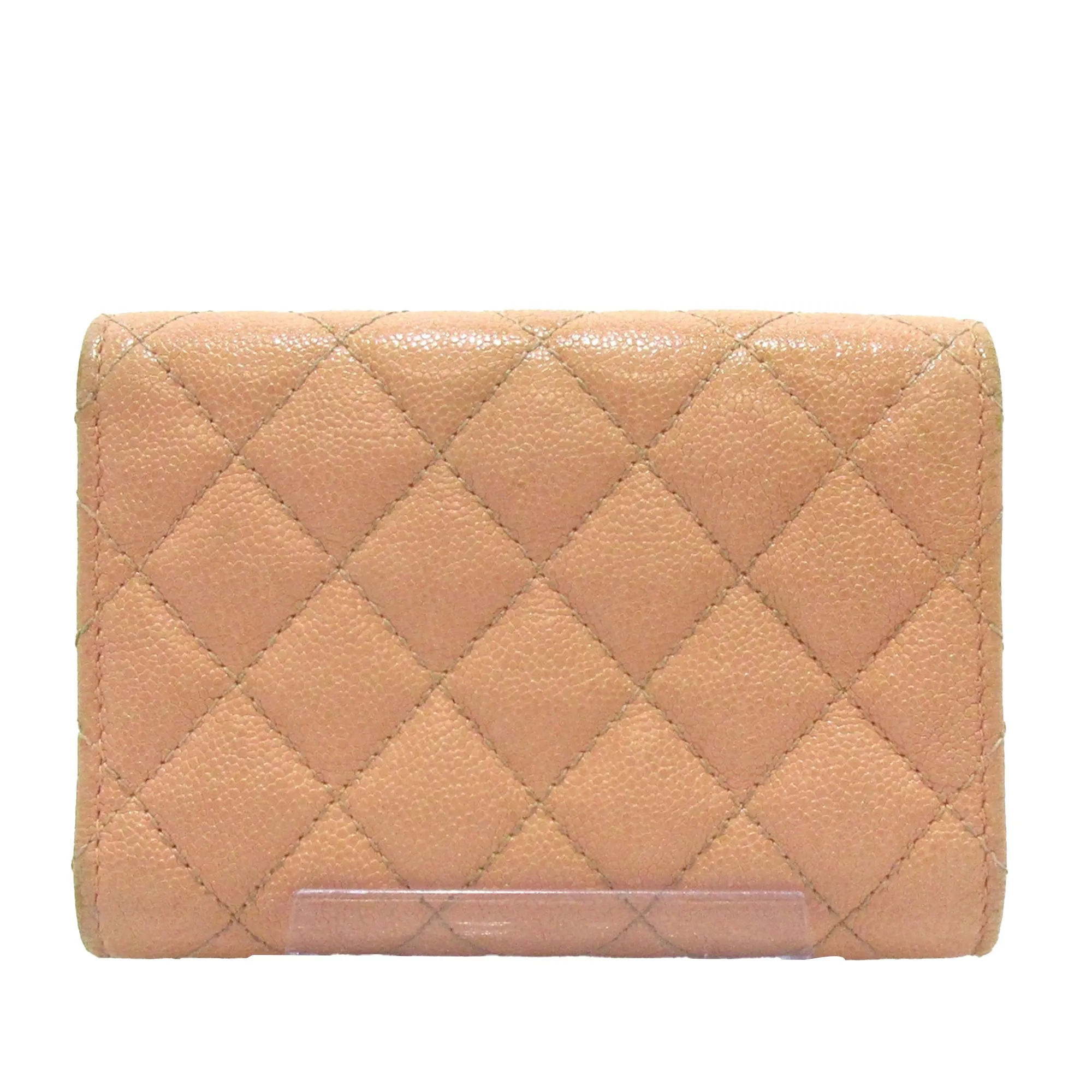 Chanel Caviar Boy Trifold Wallet Small Wallets