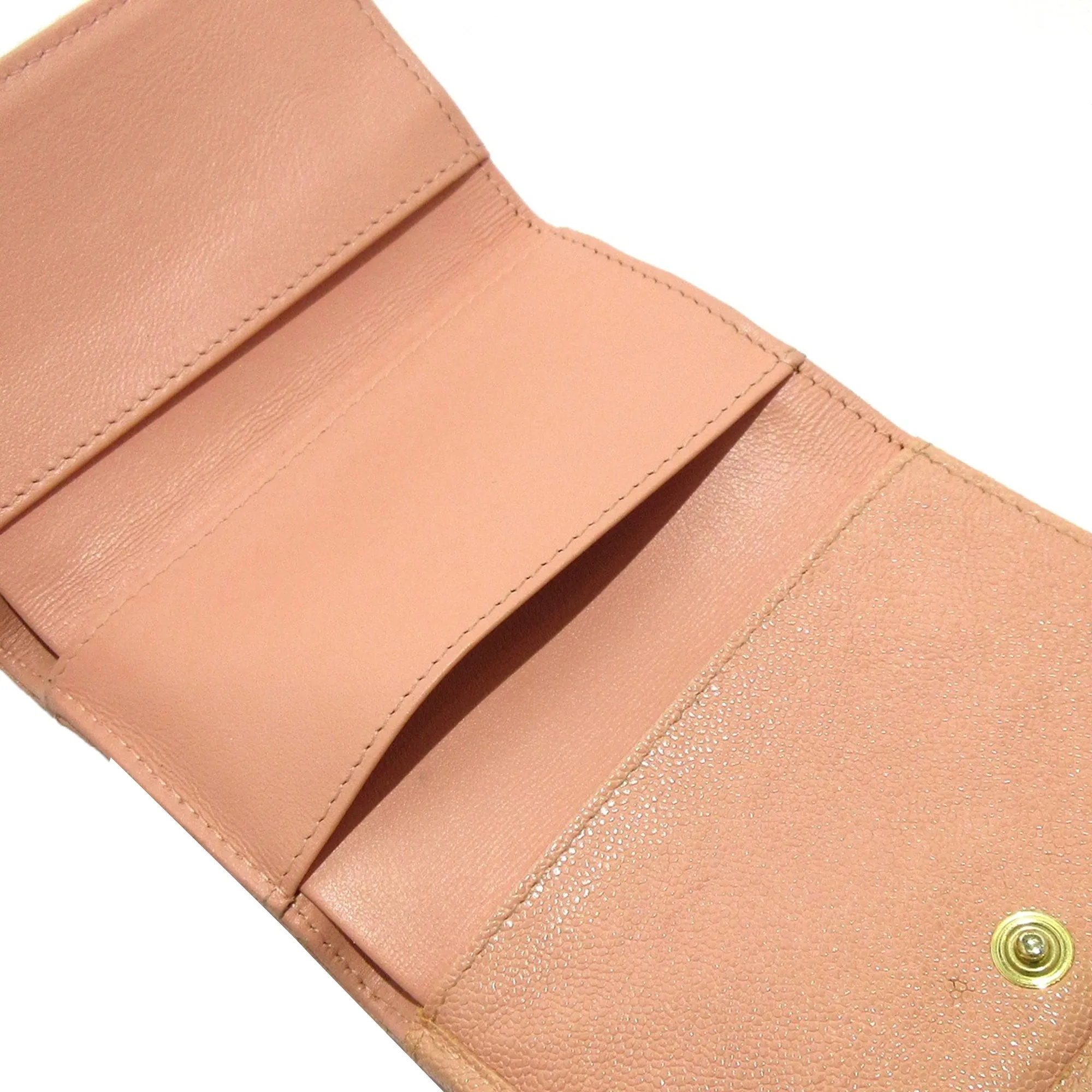 Chanel Caviar Boy Trifold Wallet Small Wallets