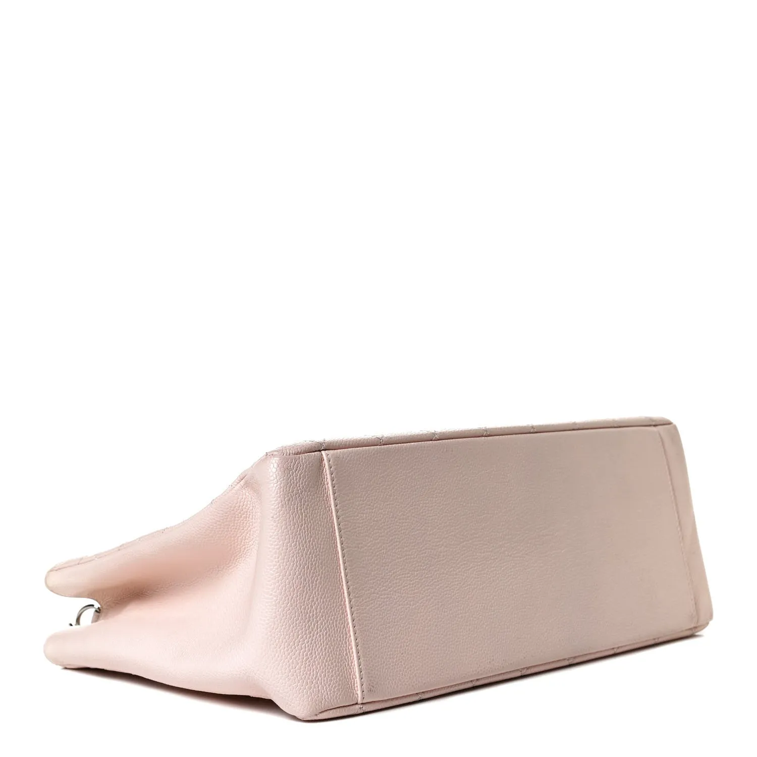CHANEL Caviar Quilted Grand Shopping Tote GST Blush