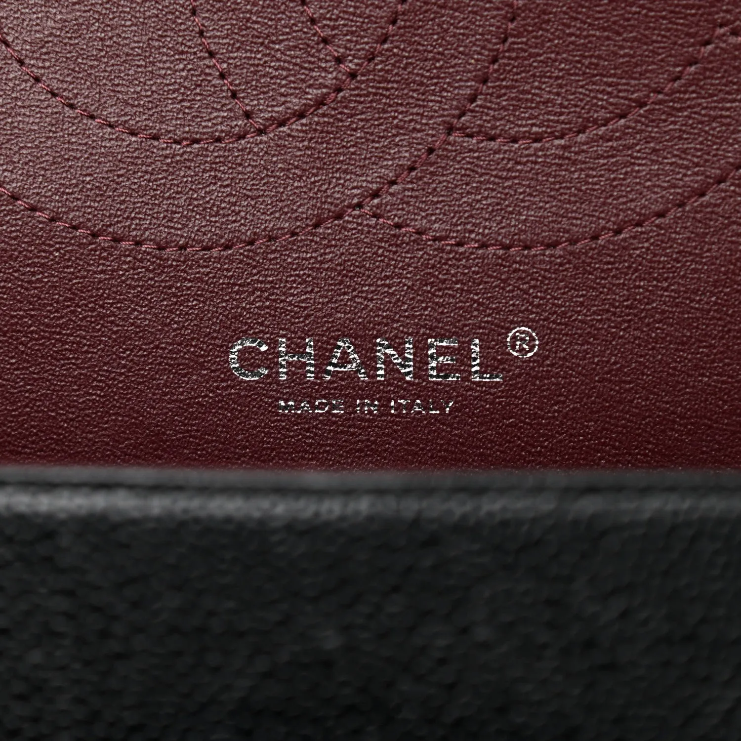 CHANEL CAVIAR QUILTED JUMBO DOUBLE FLAP-HS