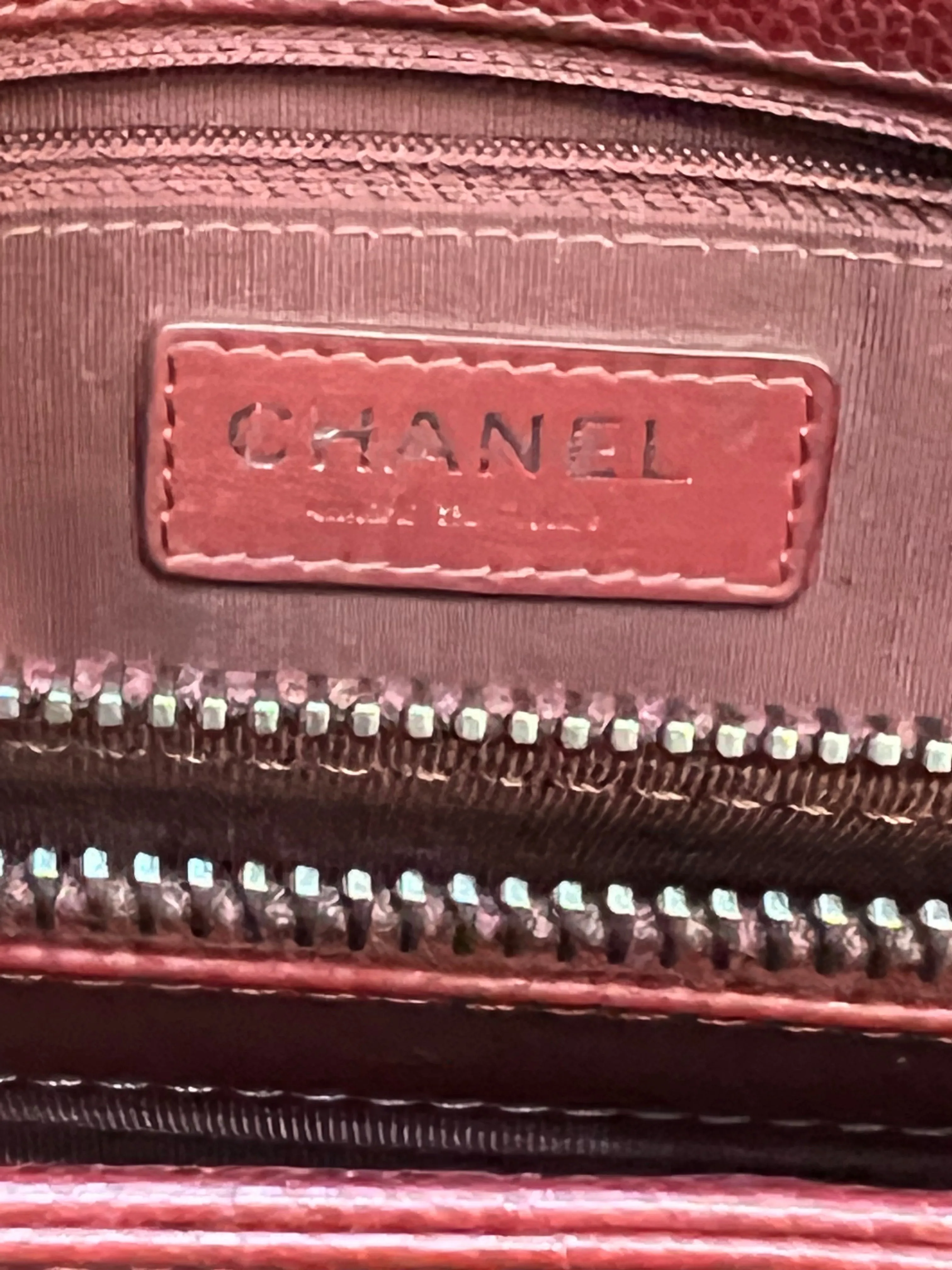 CHANEL CAVIAR QUILTED LEATHER CITY SHOPPER TOTE BAG