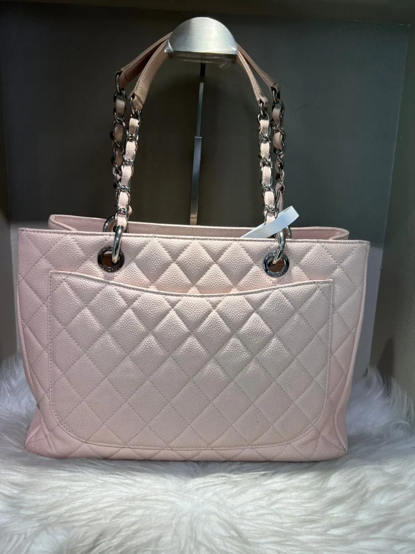 Chanel Classic Quilted Pink Shoulder Bag