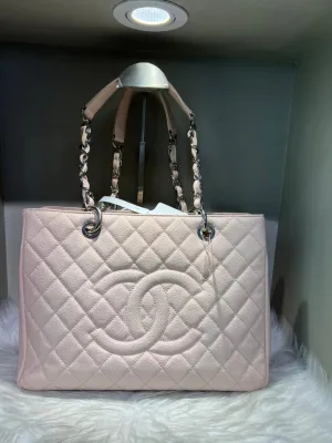 Chanel Classic Quilted Pink Shoulder Bag
