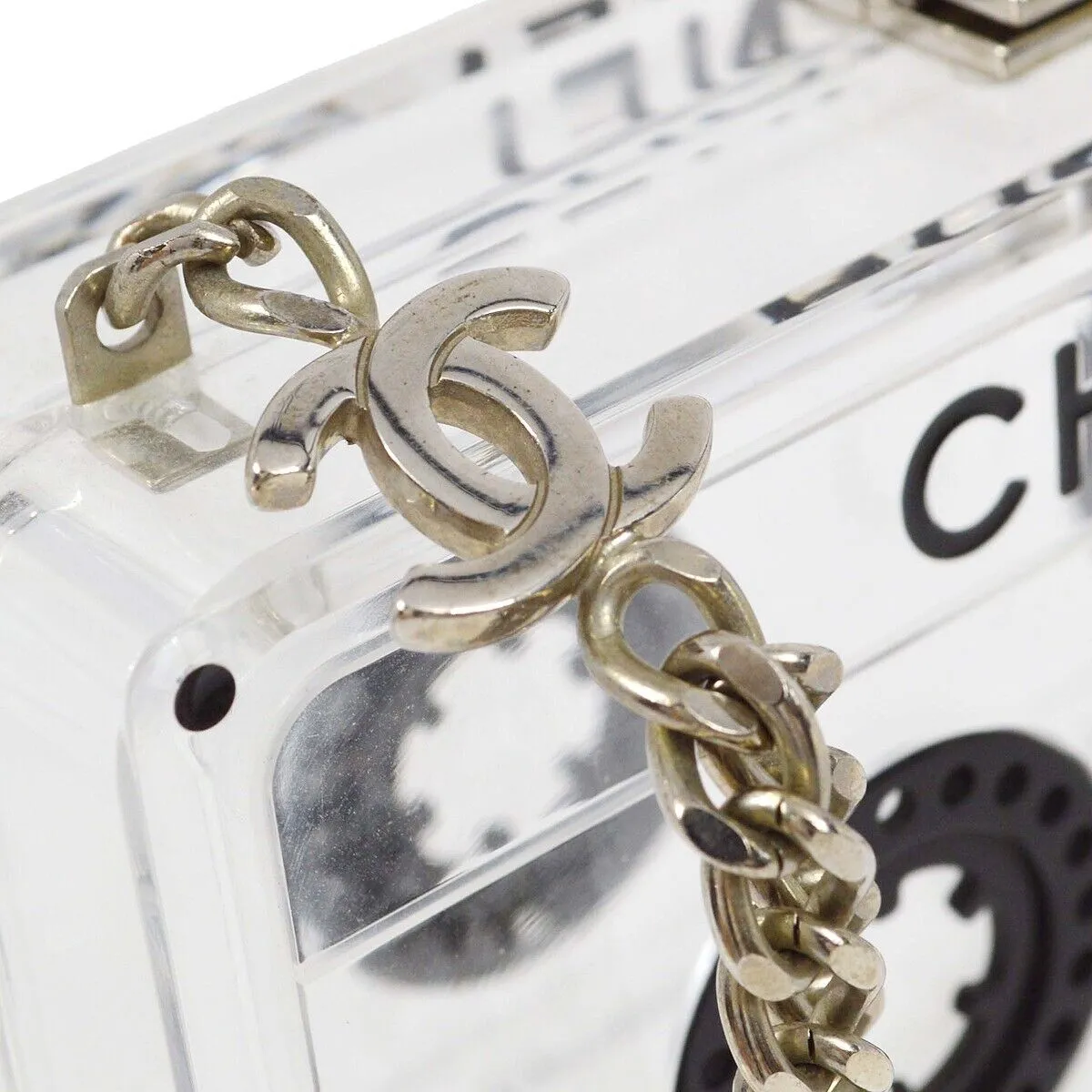 Chanel Clear Acrylic Cassette Tape