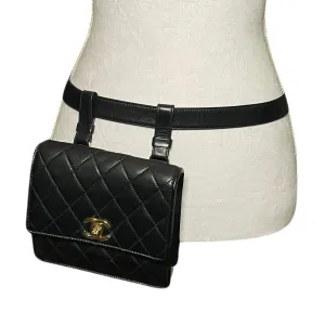 Chanel Coco Mark Turnlock Belt Bag