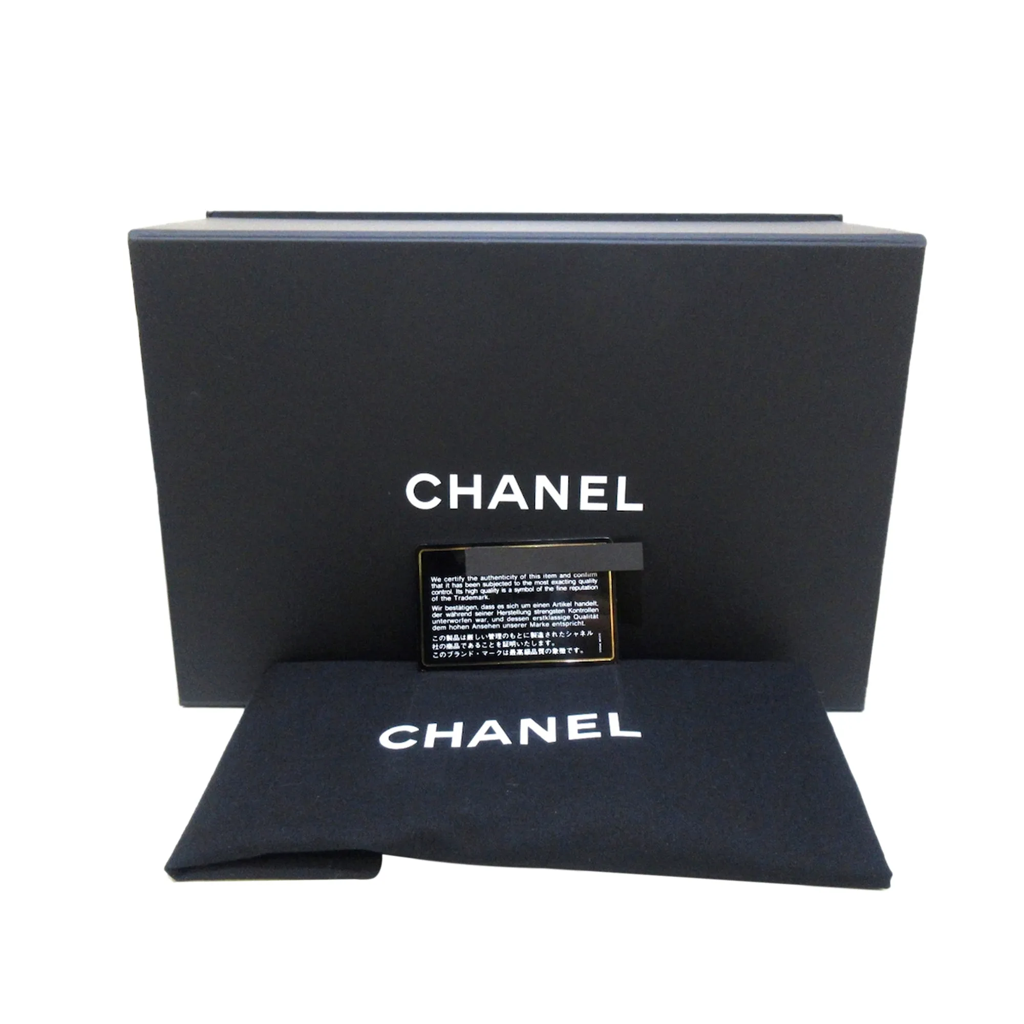 Chanel Drawstring Cage Chain Black bag