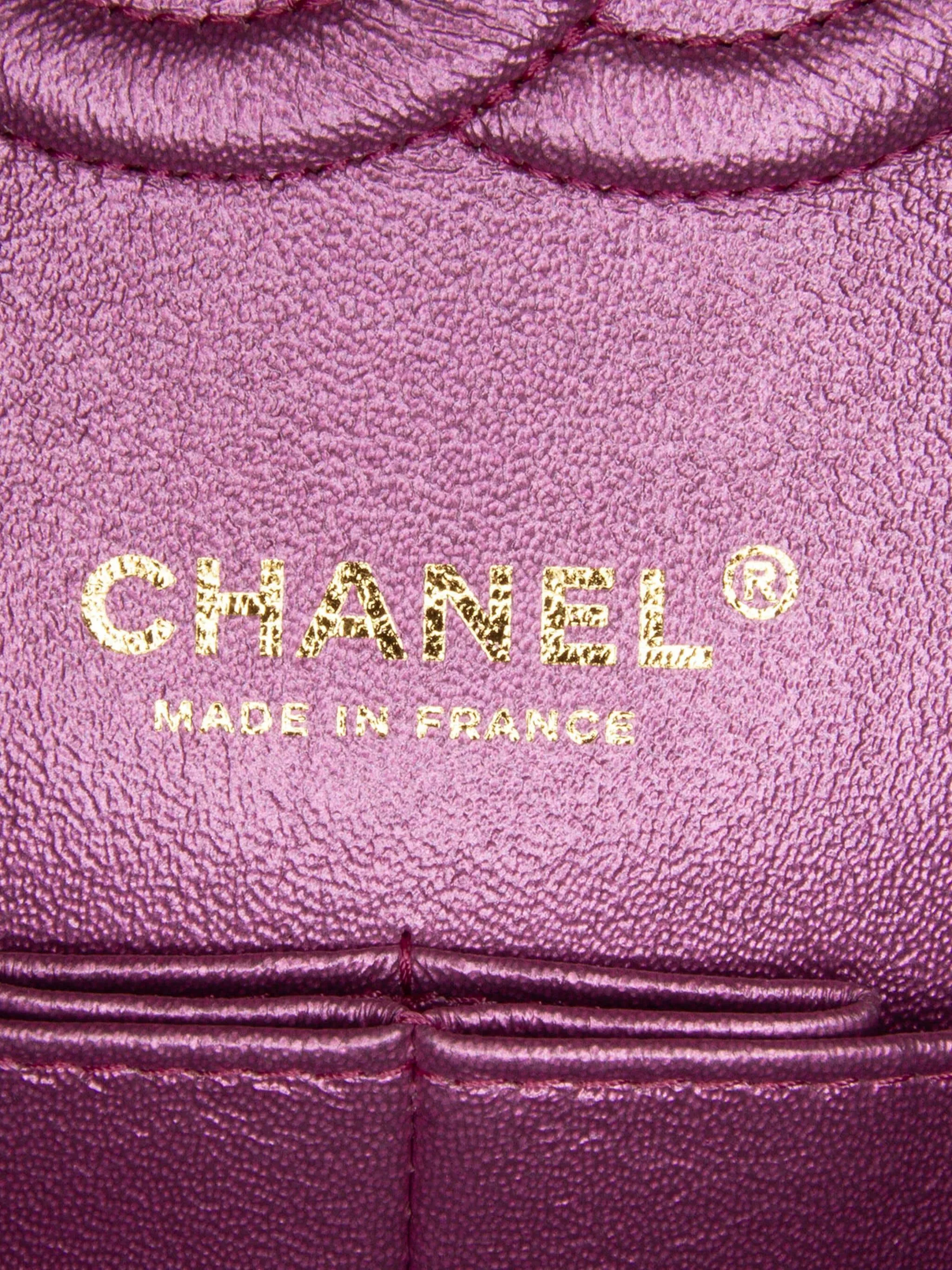 CHANEL IRIDESCENT MEDIUM QUILTED LAMBSKIN DOUBLE FLAP BAG