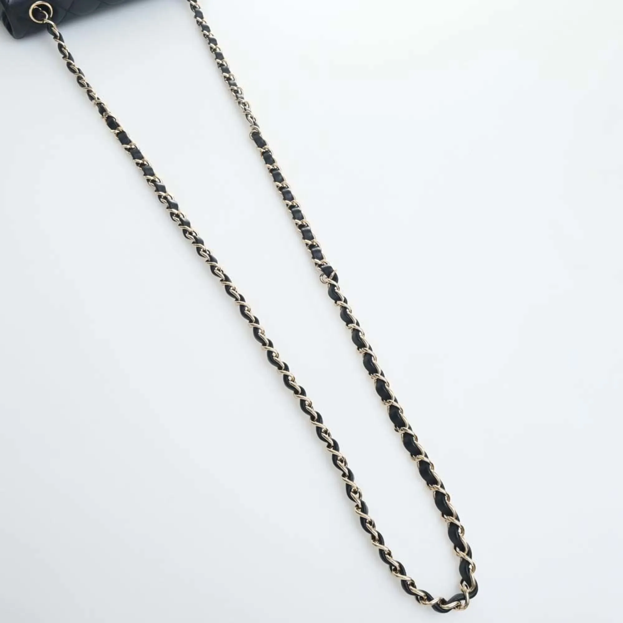 Chanel Lambskin Matelasse Coco Mark Chain Shoulder Bag A69900 Black Ladies