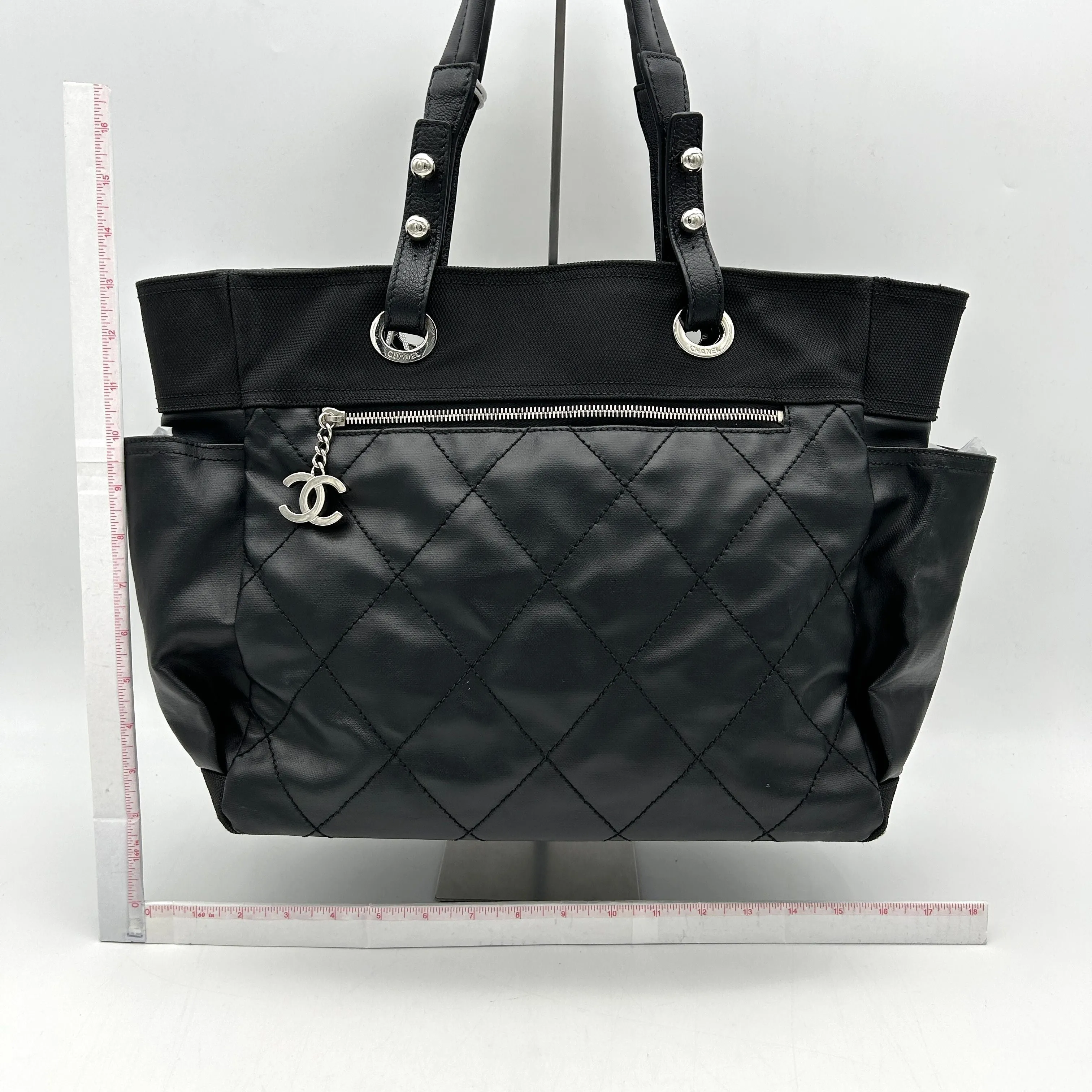 Chanel Large Paris-Biarritz Tote - Black Totes, Handbags LA5354