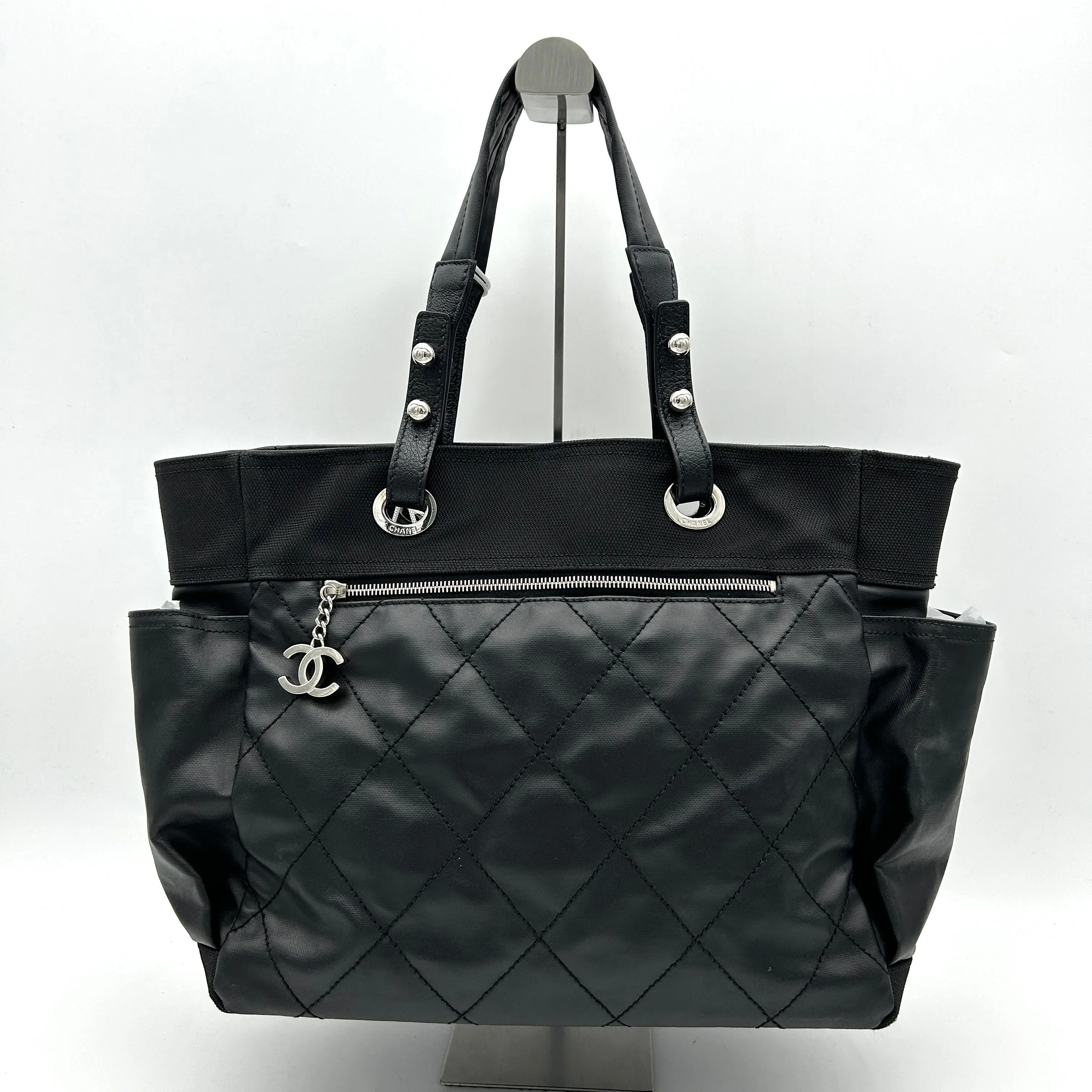Chanel Large Paris-Biarritz Tote - Black Totes, Handbags LA5354