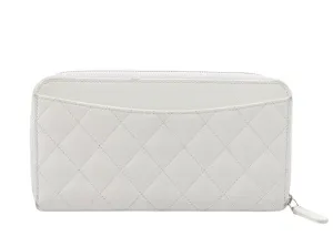 CHANEL Long portefeuille zippe Clutch Bag