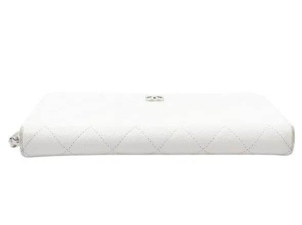 CHANEL Long portefeuille zippe Clutch Bag