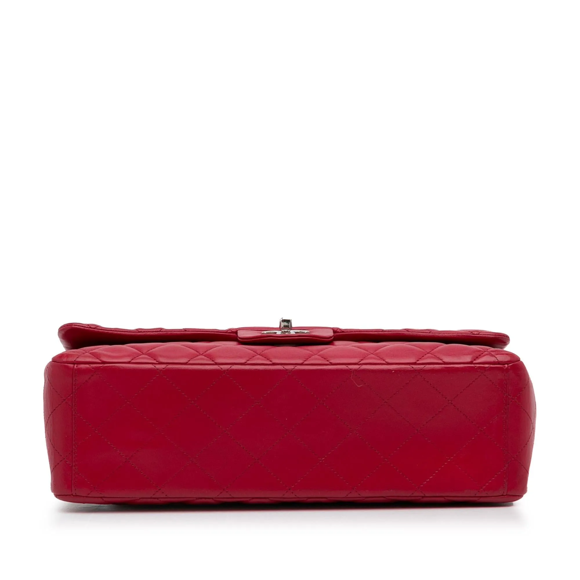 Chanel Maxi Classic Lambskin Single Flap (SHG-xV8Ciu)