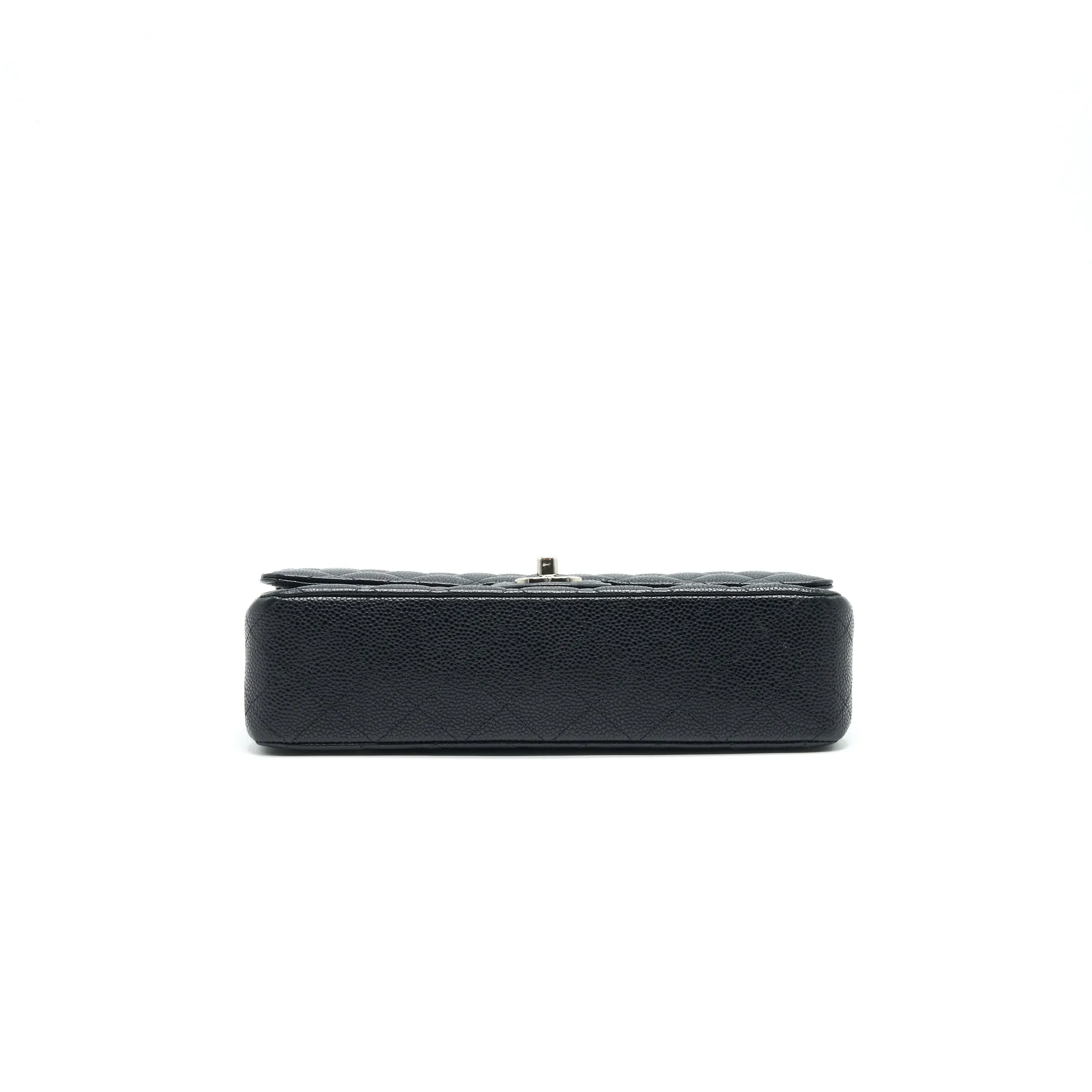 CHANEL MEDIUM CLASSIC DOUBLE FLAP CAVIER SHW