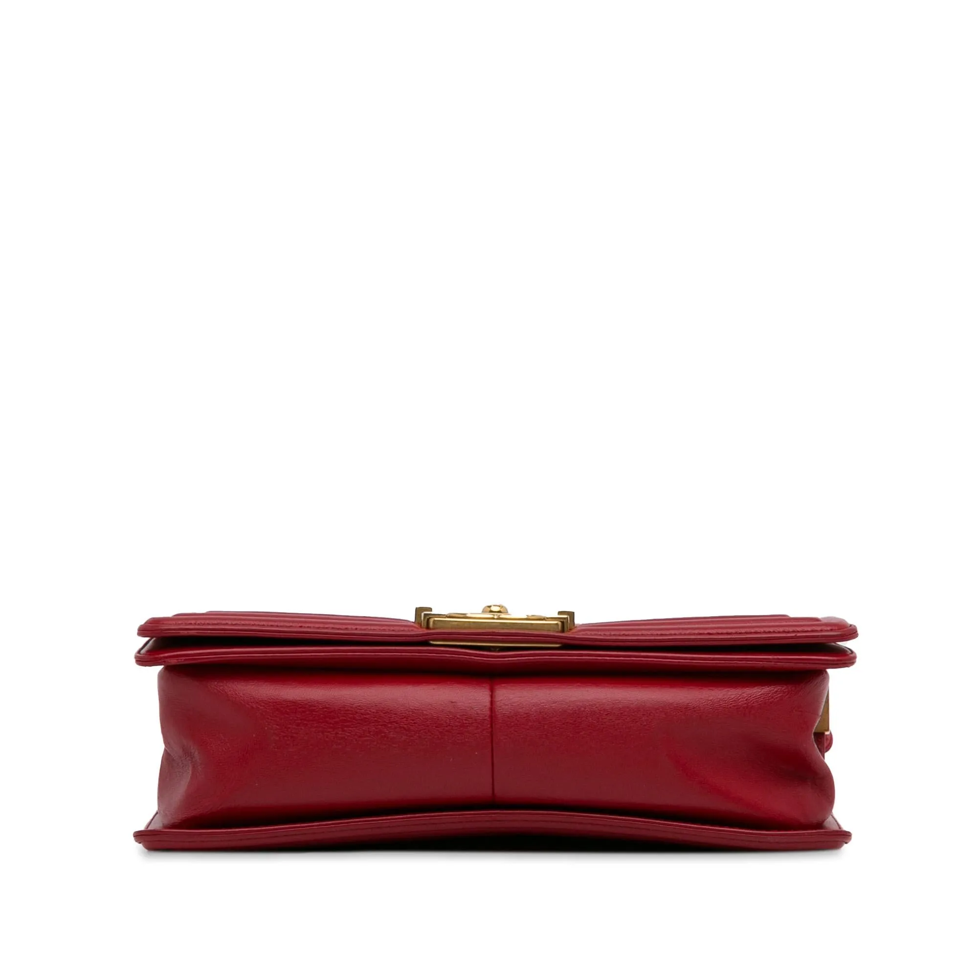 Chanel Medium Lambskin Boy Flap Bag (SHG-4DrSly)