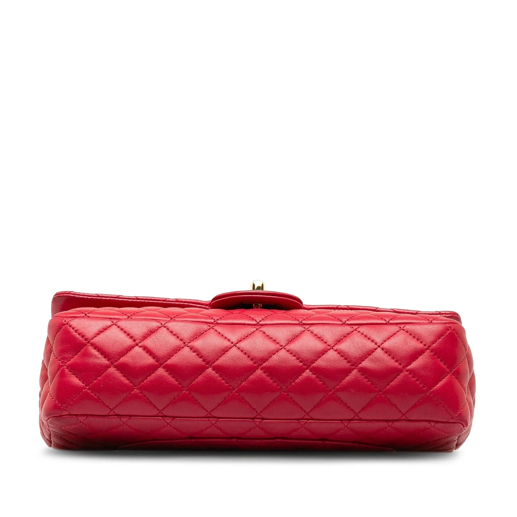 Chanel Medium Lambskin Valentine Heart Charms Single Flap (SHG-daODEP)