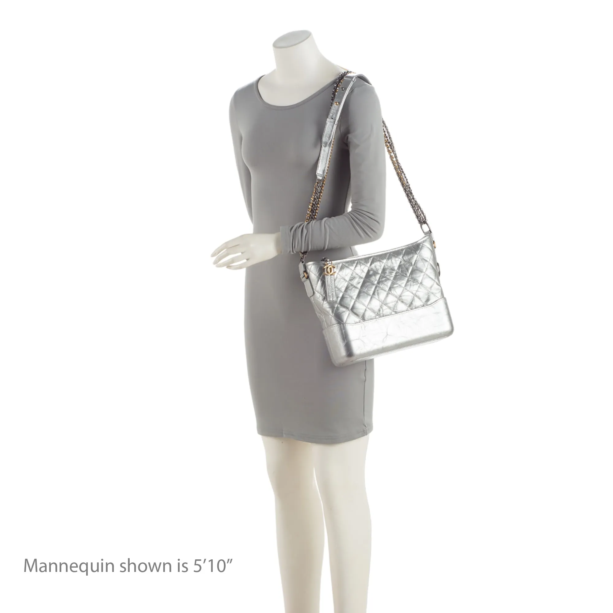 Chanel Metallic Aged Calfskin Gabrielle Medium Hobo (SHF-RJhsNR)