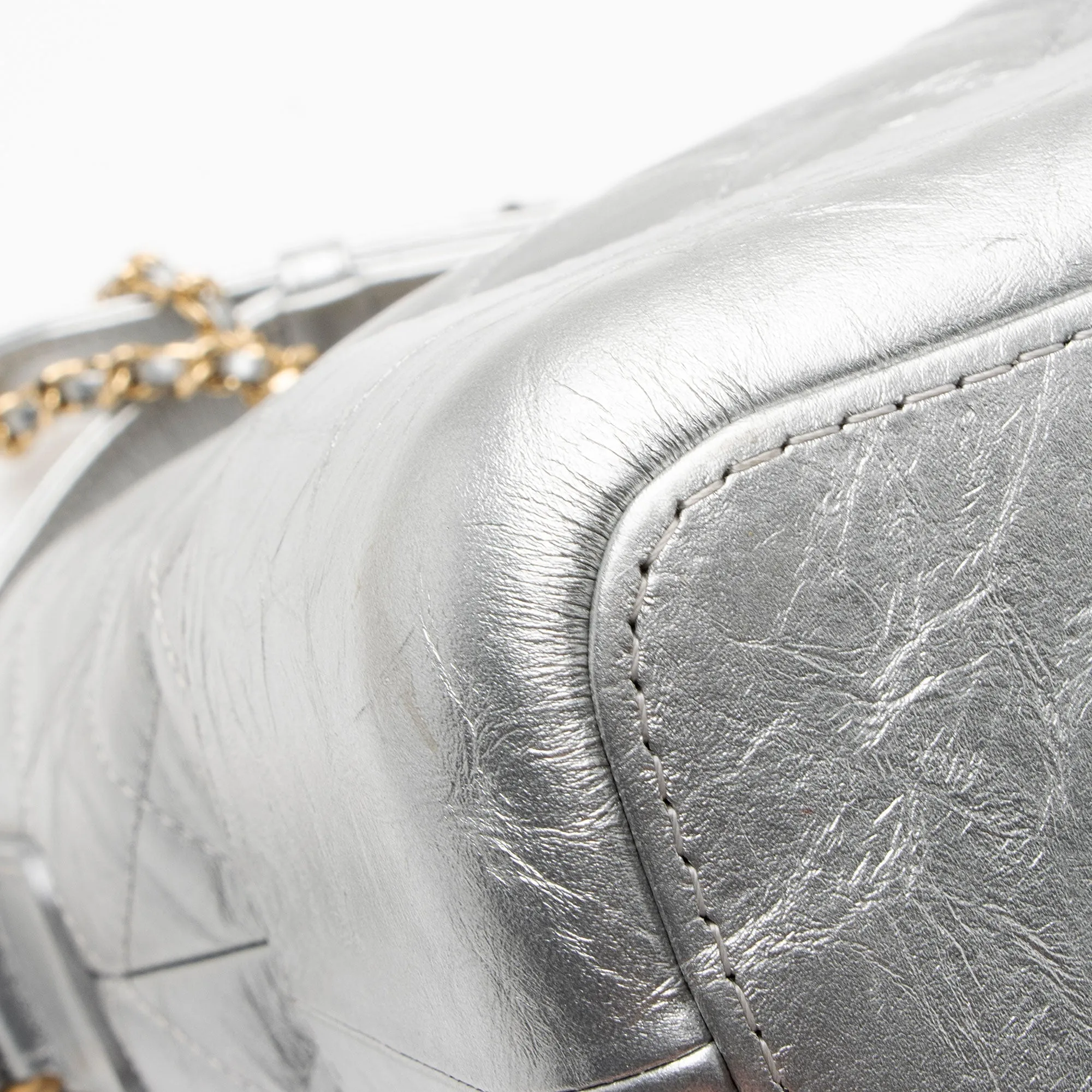 Chanel Metallic Aged Calfskin Gabrielle Medium Hobo (SHF-RJhsNR)