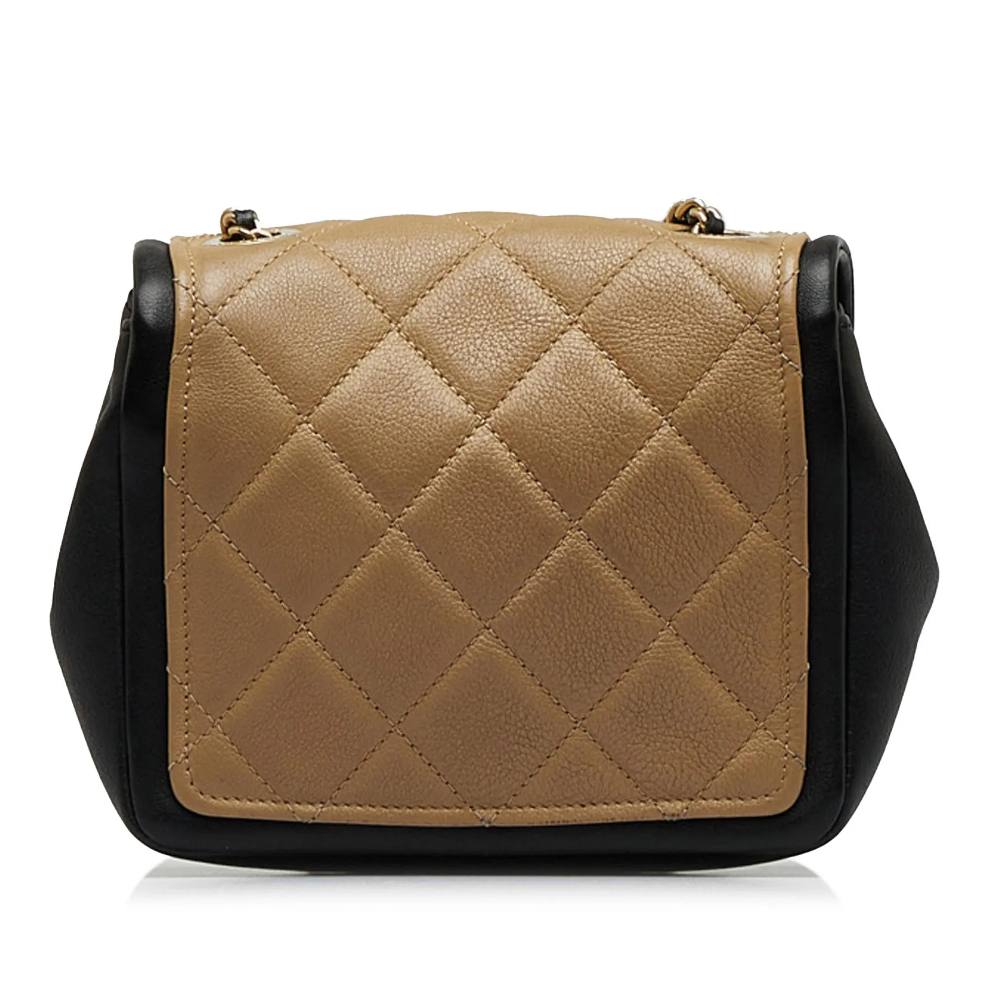 Chanel Mini Square Graphic Flap Crossbody Bag (SHG-Chgcwz)