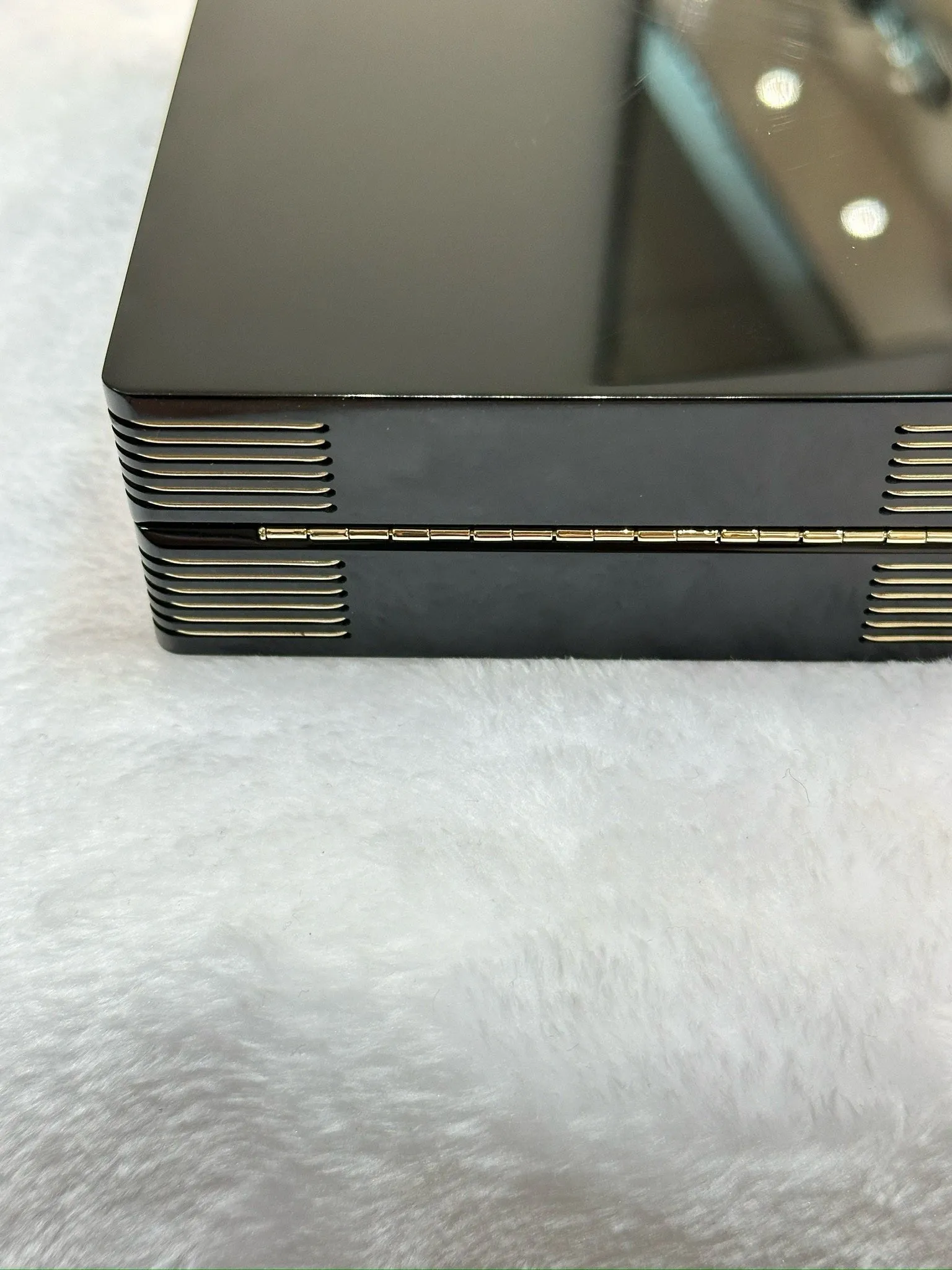 Chanel Plexiglass Pearl Playing Card Casino Minaudiere Clutch Black GHW
