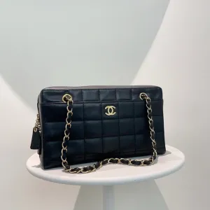 Chanel Quilted Black Shoulder Bag