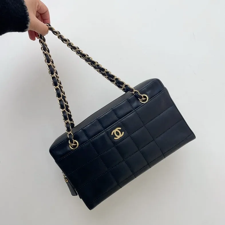 Chanel Quilted Black Shoulder Bag